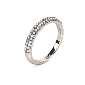 Fashionably Silver Essentials Silver 925 Band Ring-